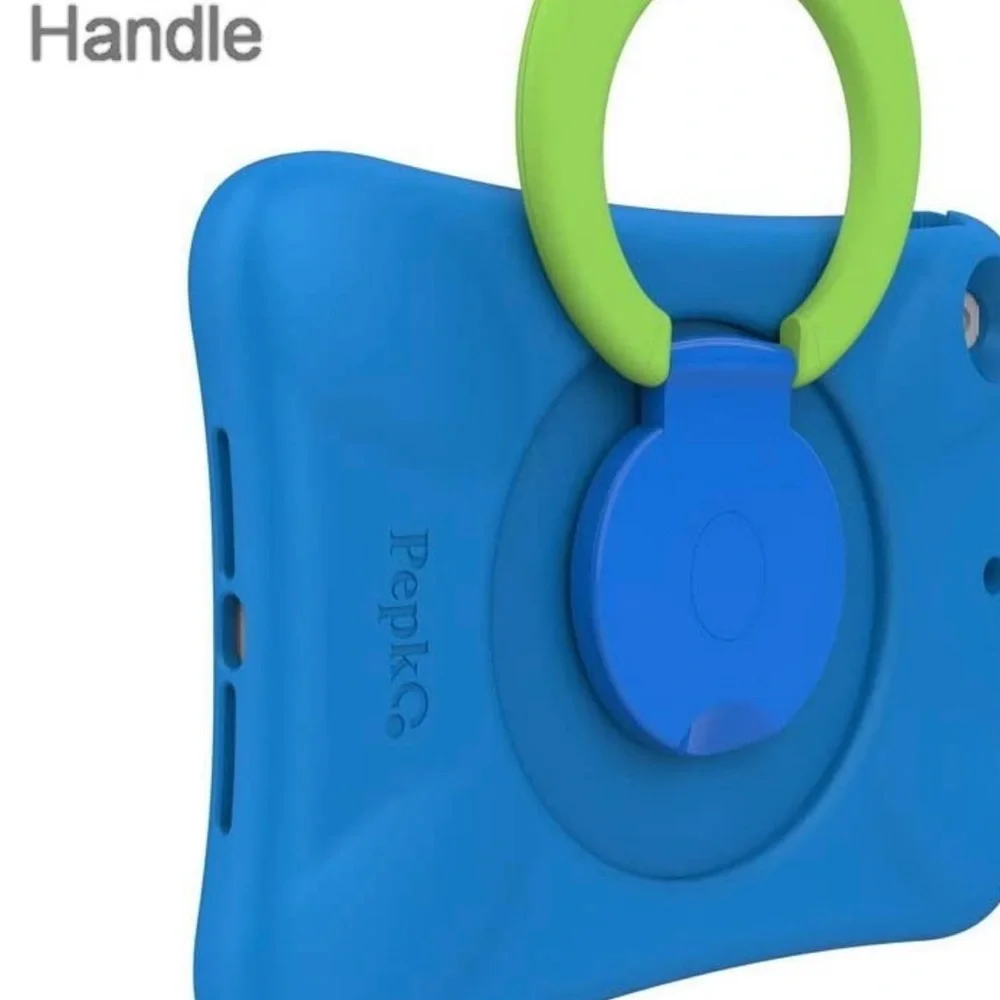 Kids EVA iPad Case (Blue+Green)